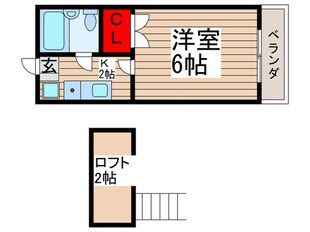 ドミール五香の物件間取画像